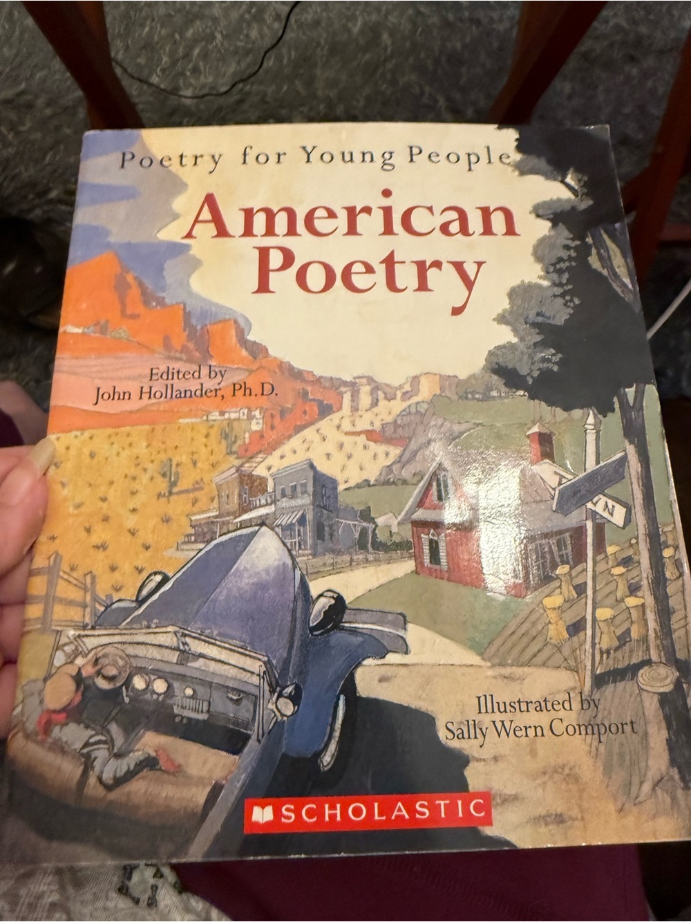 Scholastic American Poetry Children’s Paperback Illustrated Book